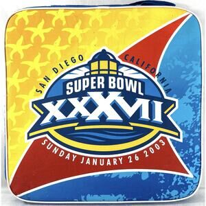 Super Bowl XXXVII Seat Cushion Pad San Diego 2003 NFL 13.5”